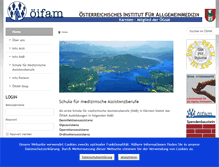 Tablet Screenshot of allmed.at